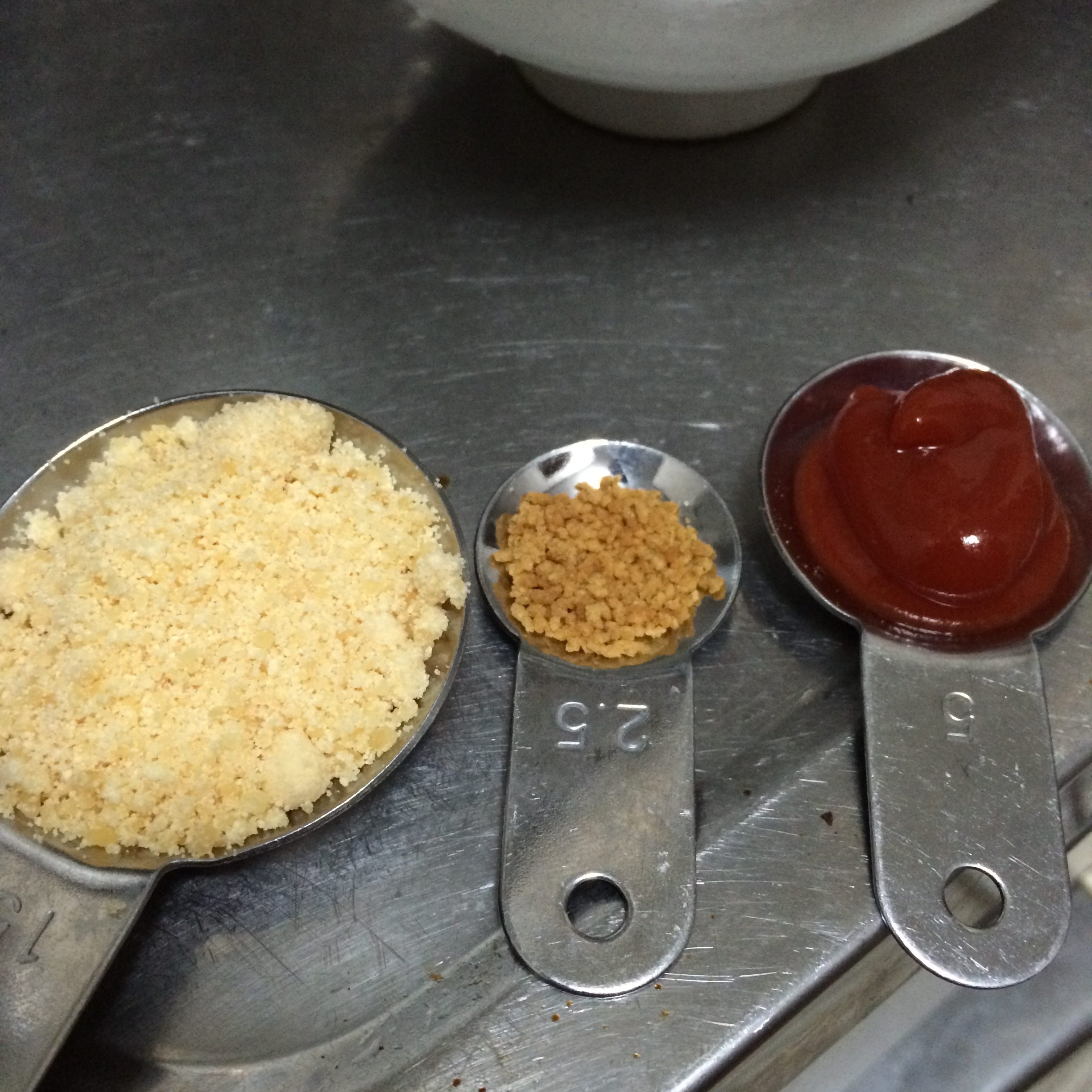 粉チーズ炒飯　試作３　分量　3.JPG